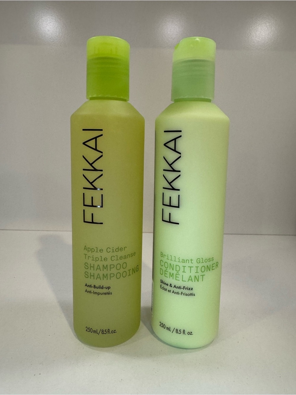 Fekkai Apple Cider Triple Cleanse Shampoo & Brilliant Gloss Conditioner 2-pc Set